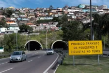 tunel-de-florianopolis-tera-faixa-bloqueada-para-instalacao-de-fibra-optica;-veja-horarios