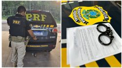 em-santarem,-prf-prende-procurado-por-trafico-de-drogas-e-porte-ilegal-de-arma-de-fogo