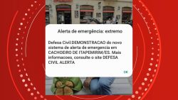 novo-sistema-de-alerta-de-desastres-e-testado-em-cidade-do-sul-do-es;-‘todo-mundo-ficou-curioso’,-diz-morador