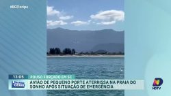 aviao-faz-pouso-de-emergencia-na-praia-do-sonho-em-sc