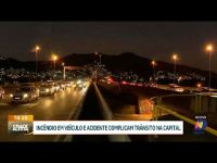 incendio-e-acidente-provocam-congestionamento-em-florianopolis