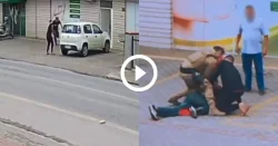 video:-suspeito-de-furto-foge,-agride-policial-e-leva-‘mata-leao’-de-morador-de-joinville