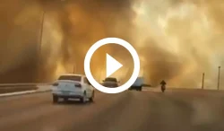 video:-‘cenario-apocaliptico’-de-incendio-assusta-motoristas-em-meio-a-queimadas-no-brasil